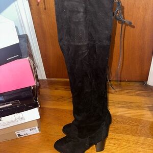 Elegant Black Over-the-Knee Women's Boots
